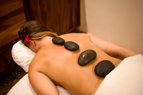 Sea Spa hot stone massage